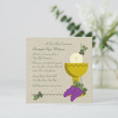 第1聖餐式 招待状 (スタンド正面)