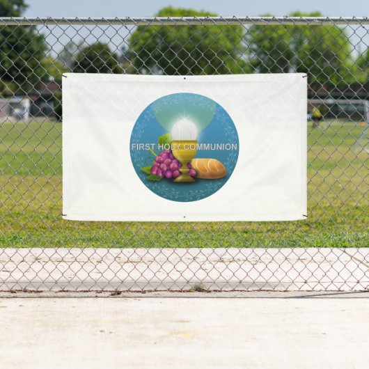 第1聖餐式 – 1 横断幕 (インサイチュ)