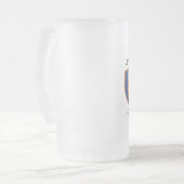 第1航空ベトナムによって曇らされるマグ フロストグラスビールジョッキ (正面左)