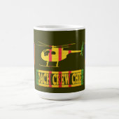 第1航空組OH-6のLoachの乗組員責任者のマグ コーヒーマグカップ (中央)