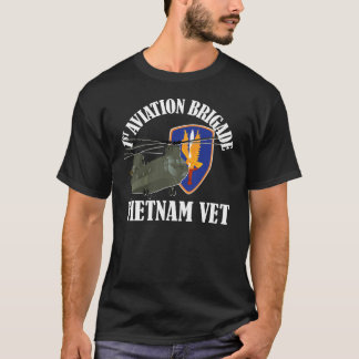 第1航空BDE -ベトナムCH-47 Tシャツ