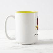 第1艦隊の第11機甲偵察部隊は襲います ツートーンマグカップ (左)