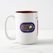 第1艦隊第73の騎兵隊は襲います ツートーンマグカップ (左)