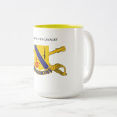 第1艦隊14騎兵隊 ツートーンマグカップ (正面右)