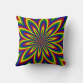 第1色転が花2-Sq装飾用クッション クッション (裏面)