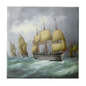 第1蒸気戦艦1884 タイル (正面)