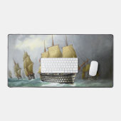 第1蒸気戦艦1884 デスクマット (キーボード&マウス)