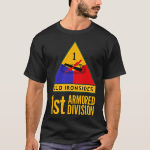 第1装甲師団アーミー米国軍隊Tシャツ。 Tシャツ