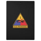 第1装甲師団「オールド・アイアンサイド」 クリップボード (裏面)