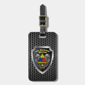 第1装甲師団「オールド・アイアンサイド」 ラゲッジタグ (正面縦)