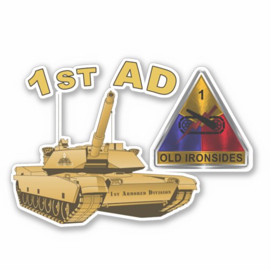 第1装甲師団 シール (正面)