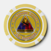 第1装甲師団 ポーカーチップ (裏面)