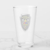 第1装甲師団「古い鉄の陣地」翼付き盾 タンブラーグラス (裏面)