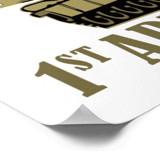 第1装甲師団[第1AD] ポスター (角)