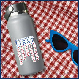 第1補正言論の自由ビニール法 シール