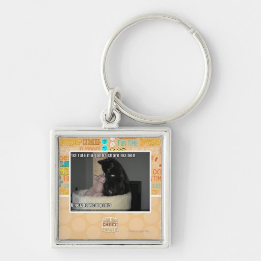 第1規則maのベッドを共有することを行くuなら キーホルダー (正面)