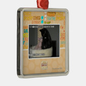 第1規則maのベッドを共有することを行くuなら メタルオーナメント (右)