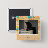 第1規則maのベッドを共有することを行くuなら 缶バッジ (正面&裏面)