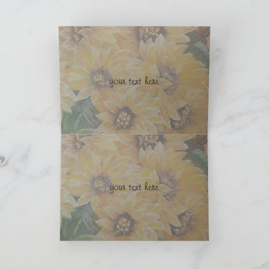 第1記念日カード カード (内部)