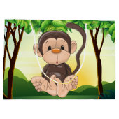 第1誕生会のカスタムをまねて下さい ラージペーパーバッグ (裏面)