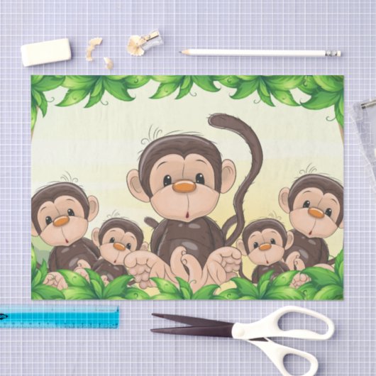 第1誕生会をまねて下さい 薄葉紙 (クラフト)