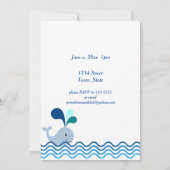 第1誕生会、航海のな招待状 招待状 (裏面)