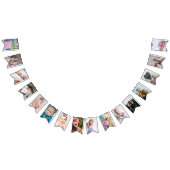 第1誕生日の写真の最初ベビーのパーティーは所有します作成します バンティングフラッグ (全)