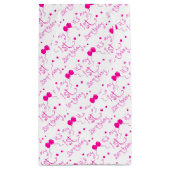 第1誕生日の女の子のテーマ スモールペーパーバッグ (裏面)