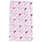 第1誕生日の女の子のテーマ スモールペーパーバッグ (正面)