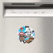 第1誕生日のTシャツおよびギフトを略奪して下さい マグネット (インサイチュ (食洗機))