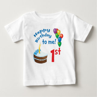 第1誕生日のTシャツ ベビーTシャツ