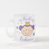 第1誕生日のTwincessのマグ フロストグラスマグカップ (左)