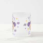 第1誕生日のTwincessのマグ フロストグラスマグカップ (中央)