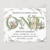 第1誕生日オーストラリア野生動物 チラシ (正面)