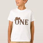 第1誕生日シャツハウディ誕生日シャツリトル Tシャツ (正面)