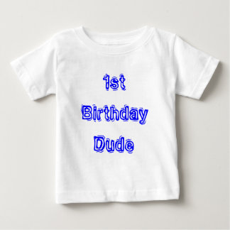第1誕生日シャツ ベビーTシャツ