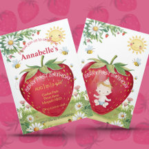 第1誕生日ストロベリーピクニックスウィートワンサマー