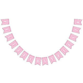 第1誕生日フィエスタパーティーバンティンバナーデコール バンティングフラッグ