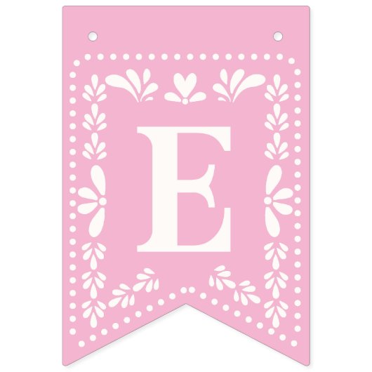 第1誕生日フィエスタパーティーバンティンバナーデコール バンティングフラッグ (第2の旗)