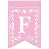 第1誕生日フィエスタパーティーバンティンバナーデコール バンティングフラッグ (第1の旗)