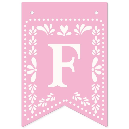 第1誕生日フィエスタパーティーバンティンバナーデコール バンティングフラッグ (第1の旗)