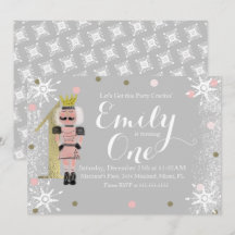 第1誕生日フォイル1くるみ割り雪