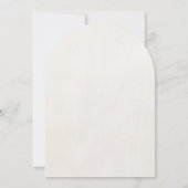 第1誕生日マウスお洒落ビクトリアン誕生日 招待状 (裏面)