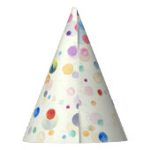 第1誕生日モンスターのパーティーのカスタム パーティーハット (裏面)