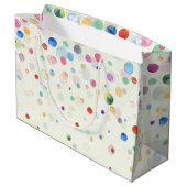 第1誕生日モンスターのパーティー ラージペーパーバッグ (裏面アングル)