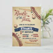 第1誕生日ルーキーオブザイヤー招待状 招待状 (スタンド正面)