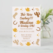 第1誕生日レインボーズロデオスグルーヴィー誕生日 招待状 (スタンド正面)