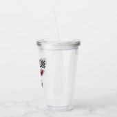 第1誕生日レッドレースカーファーストワン アクリルタンブラー (左)