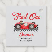 第1誕生日レッドレースカーファーストワン フェイバータグ (裏面)