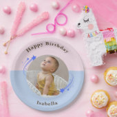 第1誕生日射撃、 発砲星 ペーパープレート (パーティー)